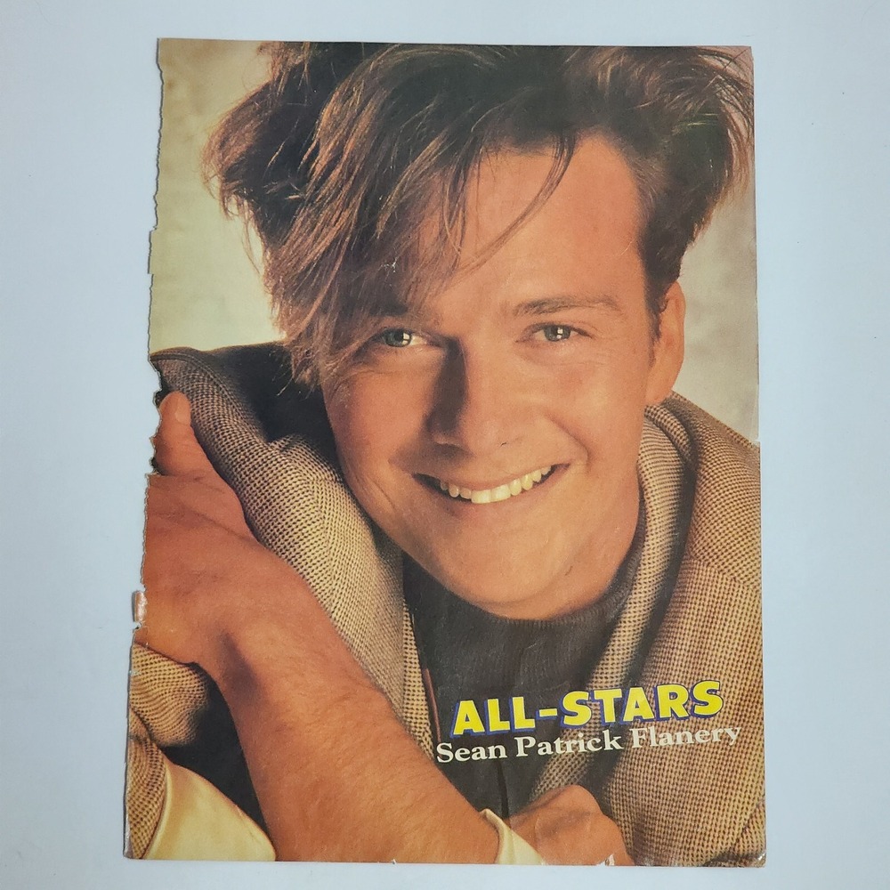 Sean Patrick Flanery headshot poster pinup clipping vintage 8x10 1990s